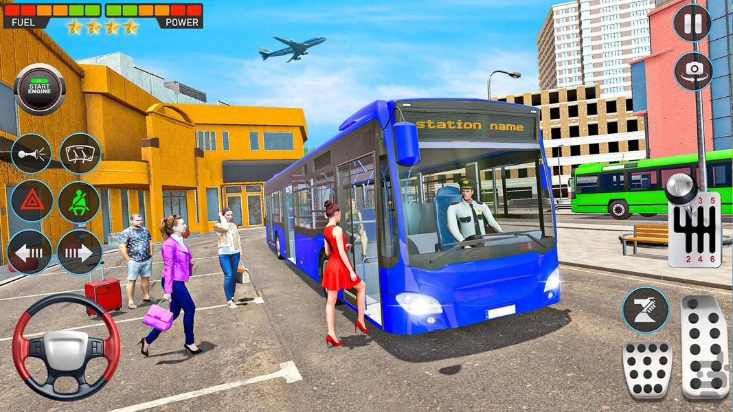 بازی ماشین راننده اتوبوس - عکس بازی موبایلی اندروید