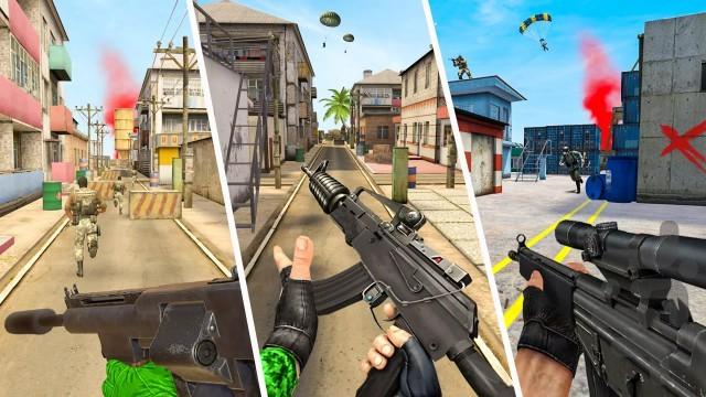 تفنگ بازی-کانتر - Gameplay image of android game