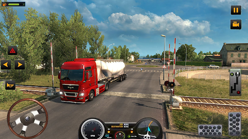 US Grand Driving Cargo 3D - Gameplay image of android game