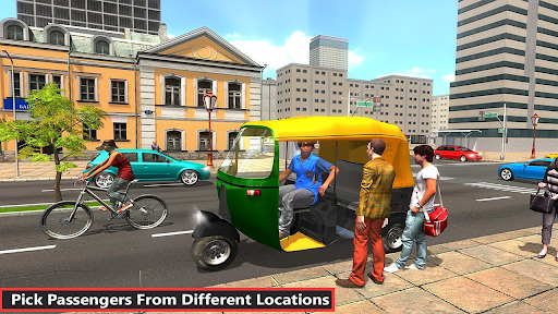 US Modern City Auto Rickshaw - Gameplay image of android game