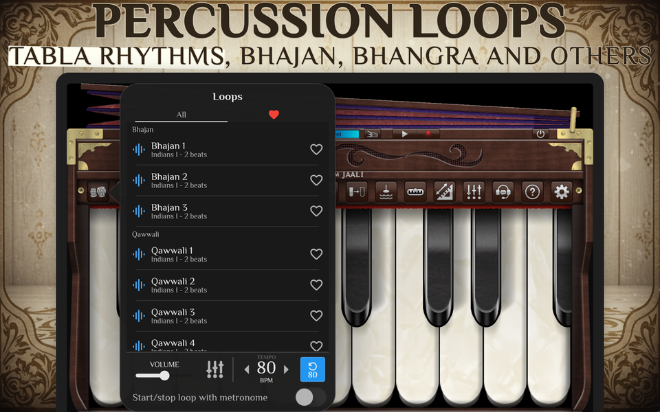 Harmonium - Image screenshot of android app