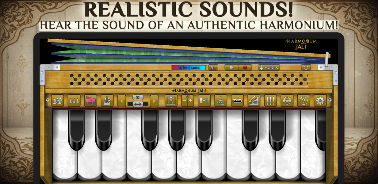 Harmonium - عکس برنامه موبایلی اندروید