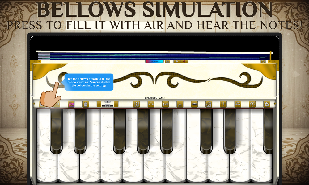 Harmonium - Image screenshot of android app