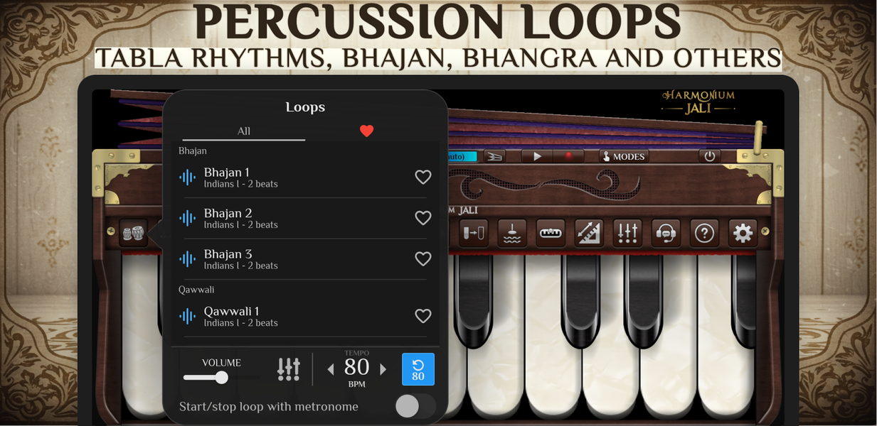 Harmonium - Image screenshot of android app