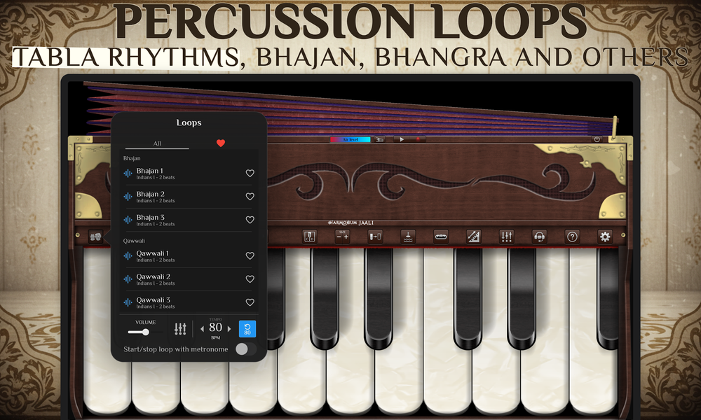 Harmonium - Image screenshot of android app