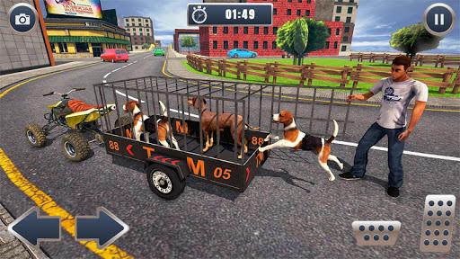 ATV Bike Dog Transporter cart - عکس بازی موبایلی اندروید