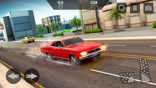 Classic Car Driving & Racing Simulator - Gameplay image of android game