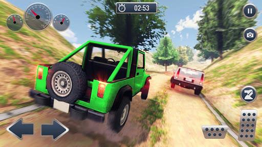 Offroad Driving 3d- Jeep Games - Gameplay image of android game
