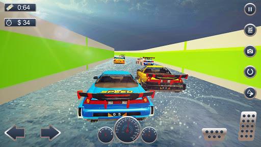 Water Slide Car Stunts Racer - عکس برنامه موبایلی اندروید