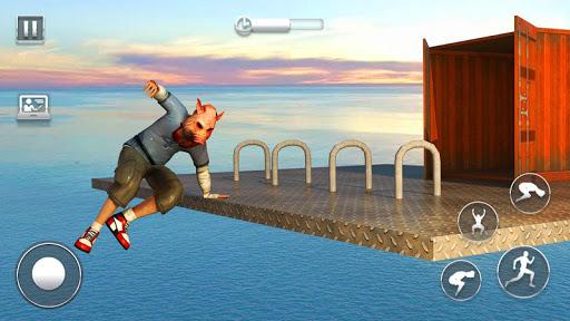 Ragdoll Fall Action Parkour Freestyle - Gameplay image of android game