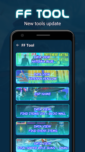 FF Tools: Fix lag & Skin Tools, Elite pass bundles - Image screenshot of android app