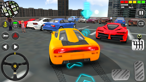 Modern Driving School Glory 3D - Gameplay image of android game