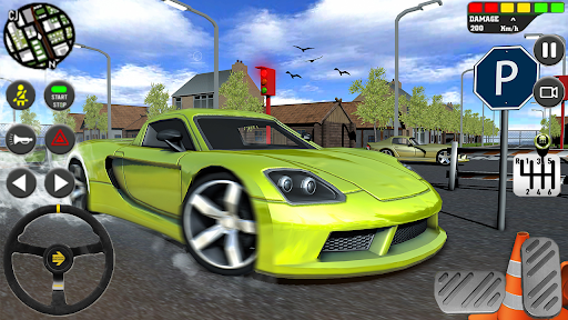 Modern Driving School Glory 3D - Gameplay image of android game