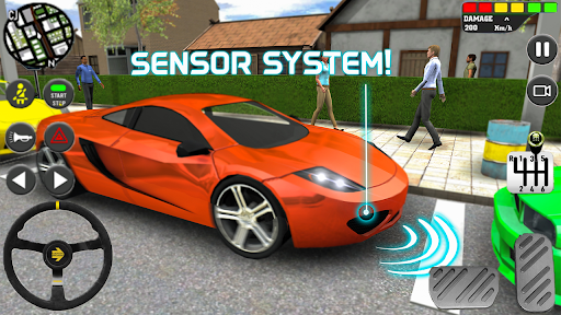 Modern Driving School Glory 3D - Gameplay image of android game