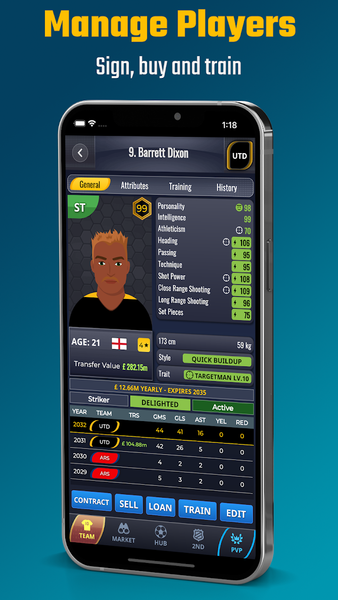 Ultimate Soccer Manager 2024 - Gameplay image of android game