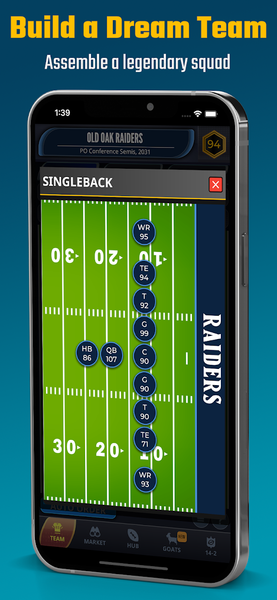 Ultimate Pro Football GM - Image screenshot of android app