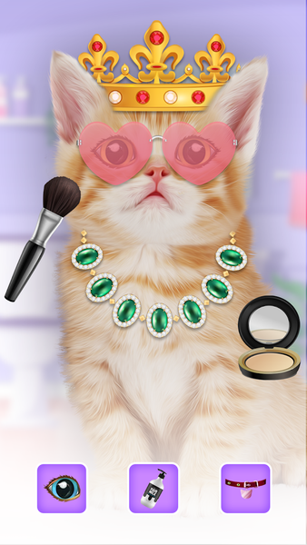 Cat ASMR: Spa Makeover Salon - Gameplay image of android game