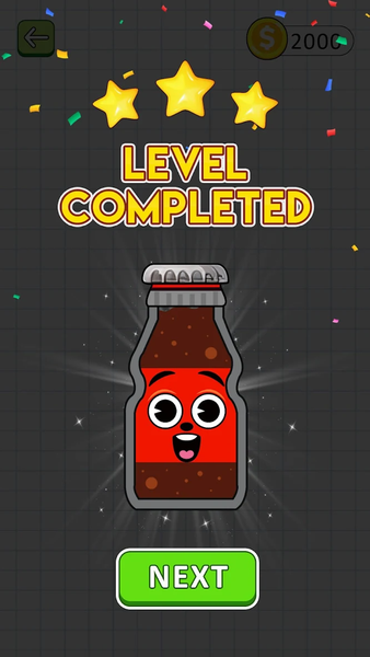 Fill The Bottle: Draw Line - عکس بازی موبایلی اندروید