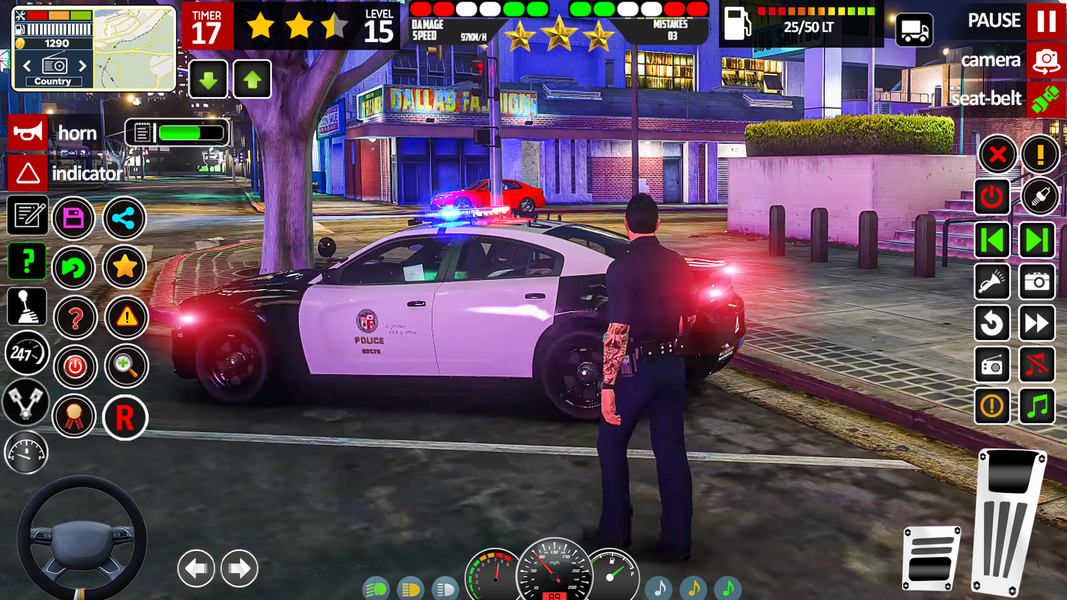 Cop Simulator Thief Chase Game - Gameplay image of android game
