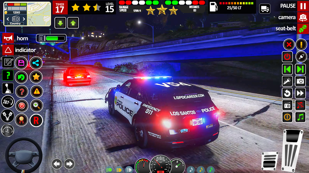 Cop Simulator Thief Chase Game - Gameplay image of android game