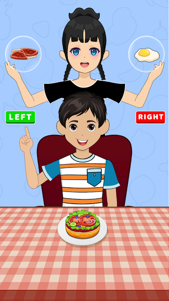 Left Or Right: Food Fusion - عکس بازی موبایلی اندروید
