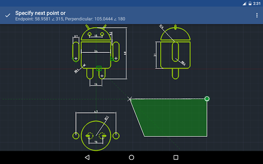 GnaCAD - Image screenshot of android app