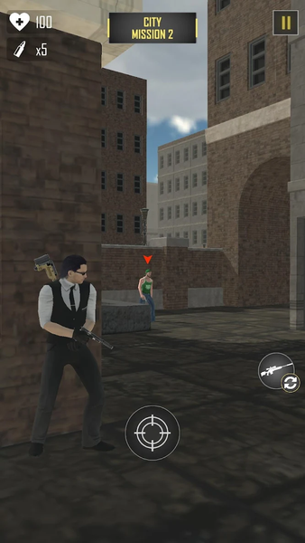Agent Hunt - Hitman Shooter - Gameplay image of android game