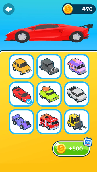 Snake Car Puzzle - Gameplay image of android game