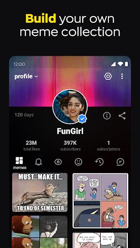 iFunny X - cool memes & vids - Image screenshot of android app