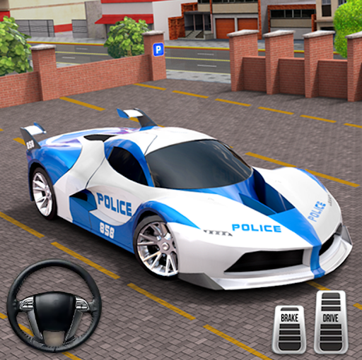 Police Car Parking Car Games - Image screenshot of android app