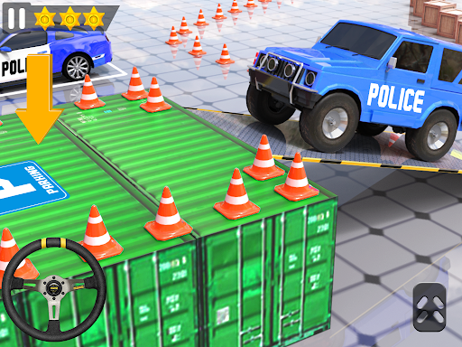 Police Car Parking Car Games - عکس برنامه موبایلی اندروید