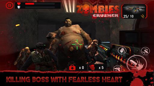 Zombie Crushers: FPS ZOMBIE SURVIVAL - Gameplay image of android game
