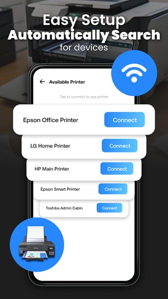 Smart printer and Scanner App - Image screenshot of android app