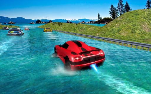 Waterpark Car Slide Racing 2019 - Image screenshot of android app