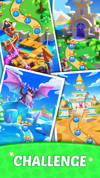 Jewel Blast Dragon 2 - NoWifi - Gameplay image of android game