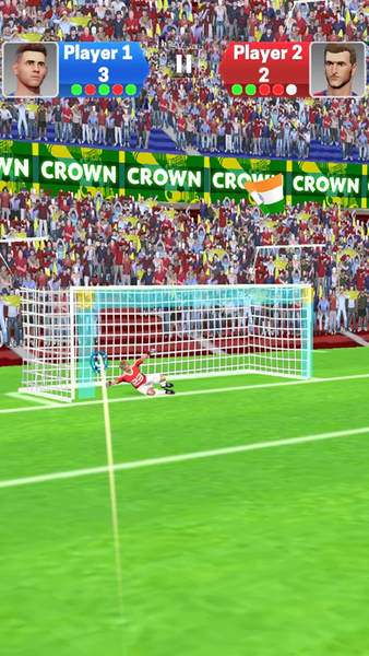Goal Legend-Penalty Guardian - Gameplay image of android game