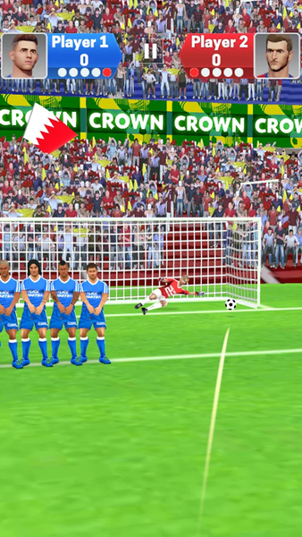 Goal Legend-Penalty Guardian - Gameplay image of android game
