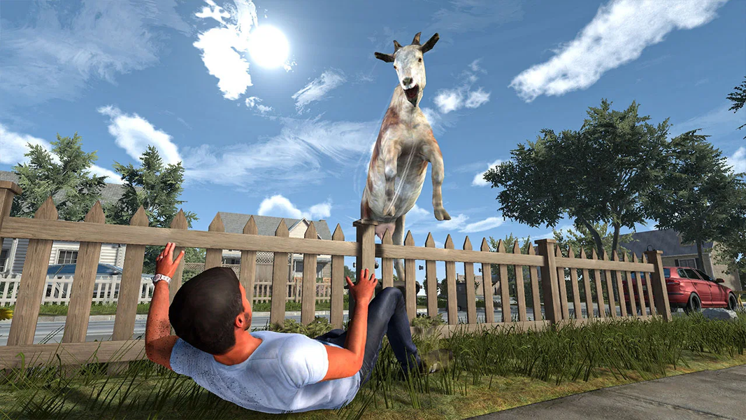 Goat Sim Crazy City Simulator - عکس بازی موبایلی اندروید