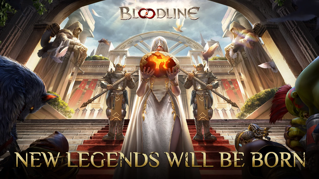 Bloodline: Heroes of Lithas - Gameplay image of android game