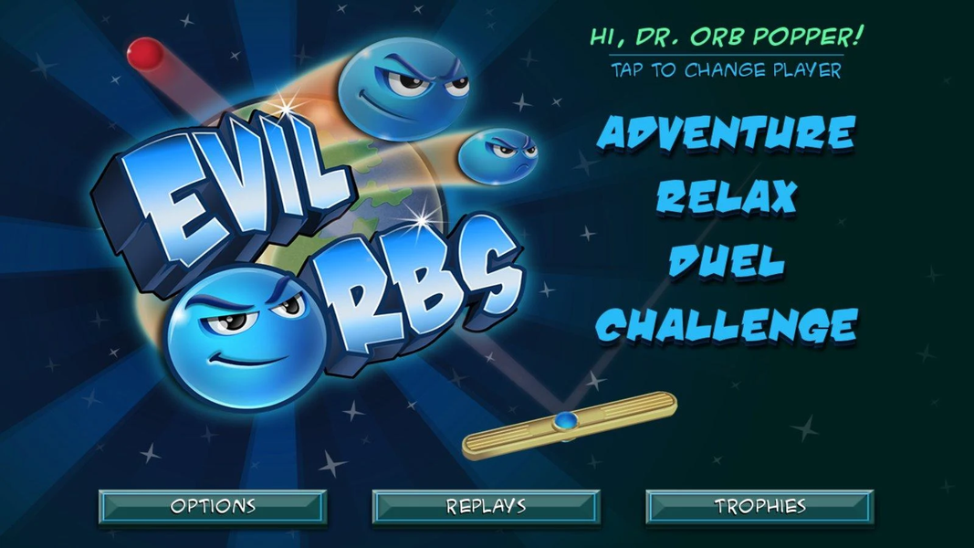 Evil Orbs - Gameplay image of android game