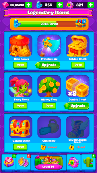 Goblin Miner: Idle Merger - Gameplay image of android game