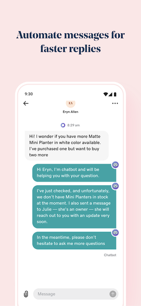 GoDaddy Conversations - عکس برنامه موبایلی اندروید
