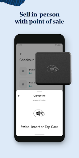 GoDaddy Commerce: Payments POS - Image screenshot of android app