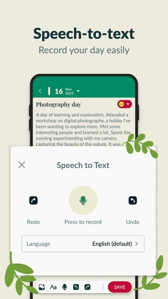 Diary Me: My Journal With Lock - عکس برنامه موبایلی اندروید