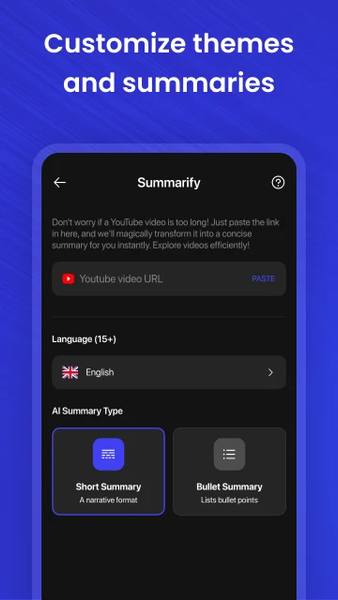 Summarify: AI Video Summarizer - عکس برنامه موبایلی اندروید