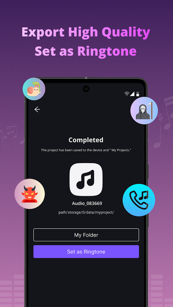 Voice Changer By Sound Effects - عکس برنامه موبایلی اندروید