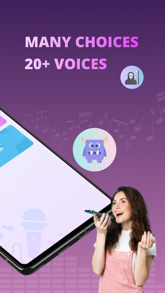 Voice Changer By Sound Effects - عکس برنامه موبایلی اندروید