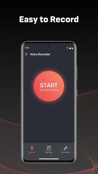 Voice Recorder & AI Summarize - Image screenshot of android app