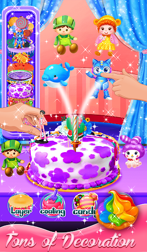 Real Cake Maker: Cake Baking & Cooking Games ۲۰۲۱ - عکس بازی موبایلی اندروید