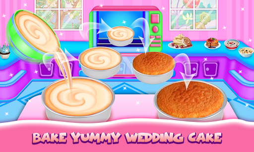 Wedding Cake Maker: Cake Games - Gameplay image of android game